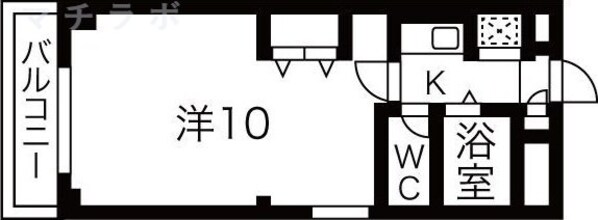 本山駅 徒歩3分 2階の物件間取画像